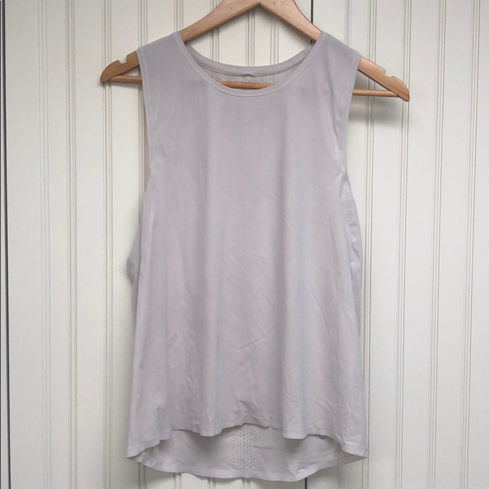Lulu lemon White Running tank
